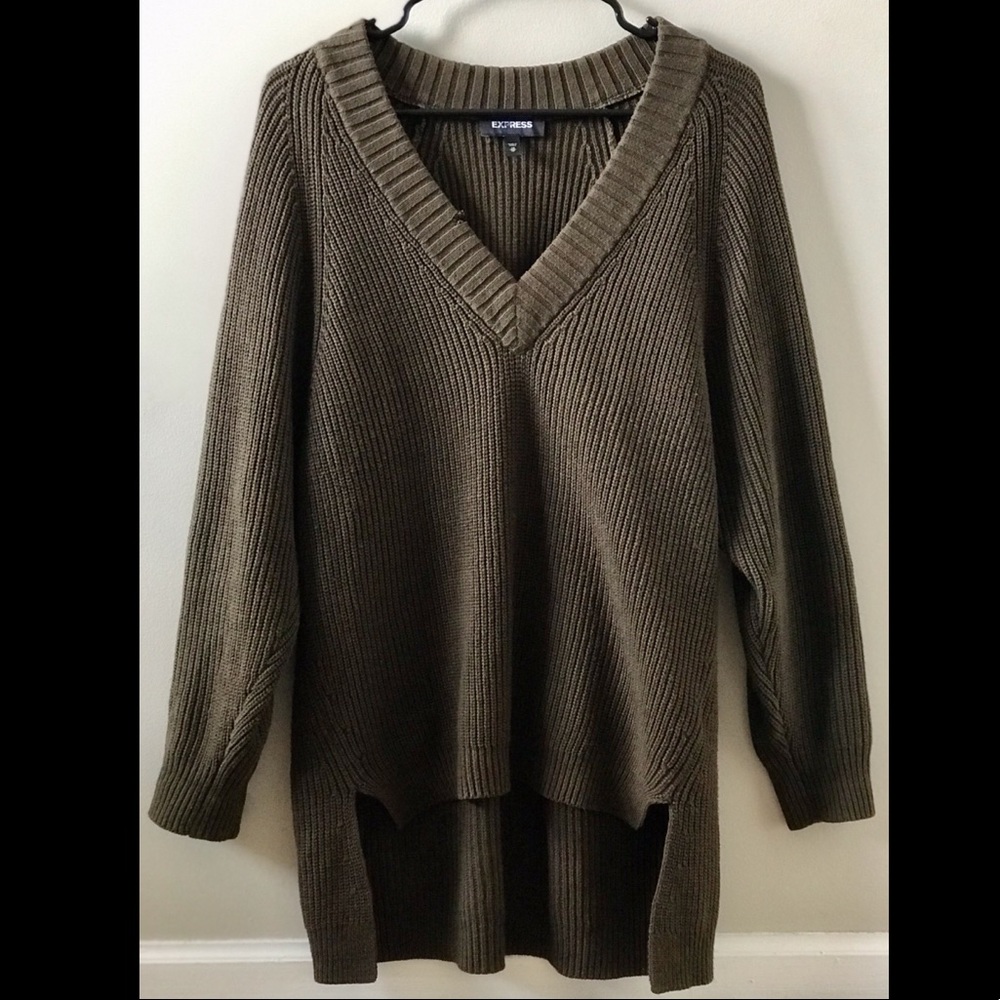 Express High-Low Sweater - Picture 1 of 5